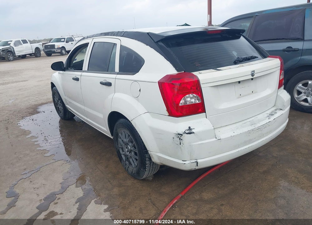 2008 DODGE CALIBER SE VIN: 1B3HB28B78D541812