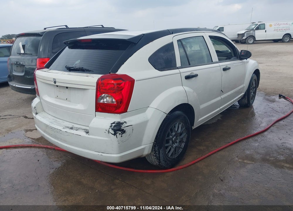 2008 DODGE CALIBER SE VIN: 1B3HB28B78D541812