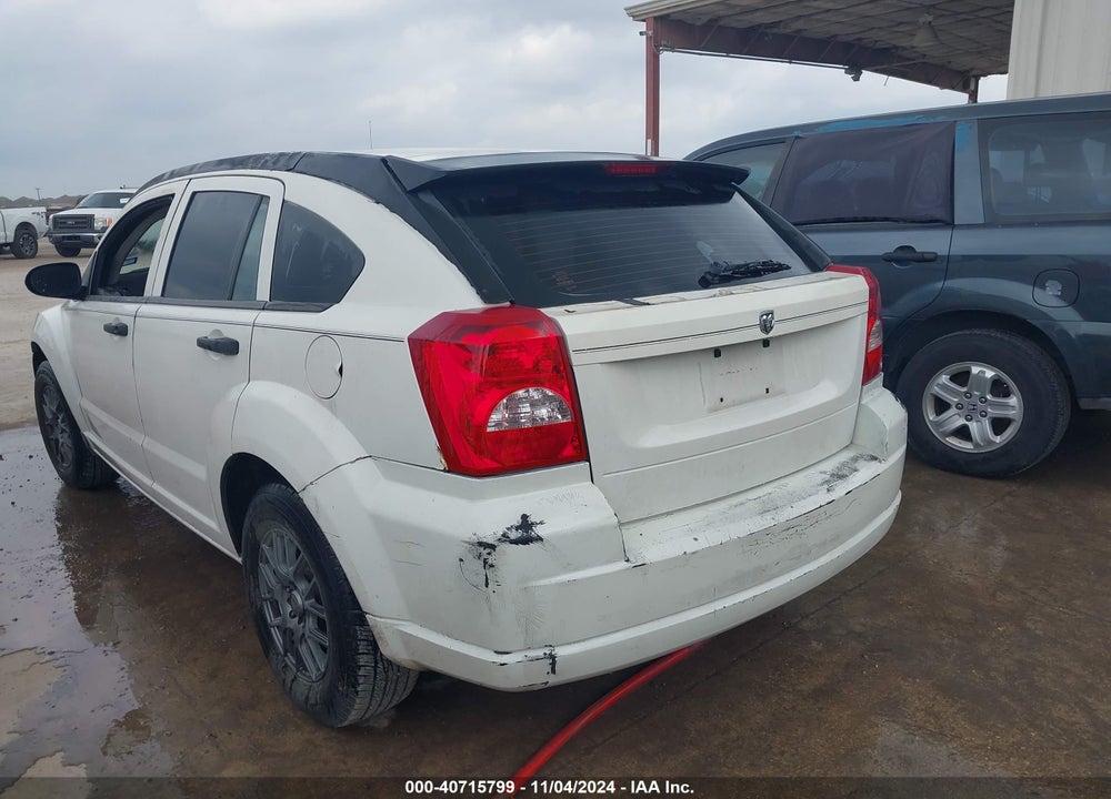 2008 DODGE CALIBER SE VIN: 1B3HB28B78D541812