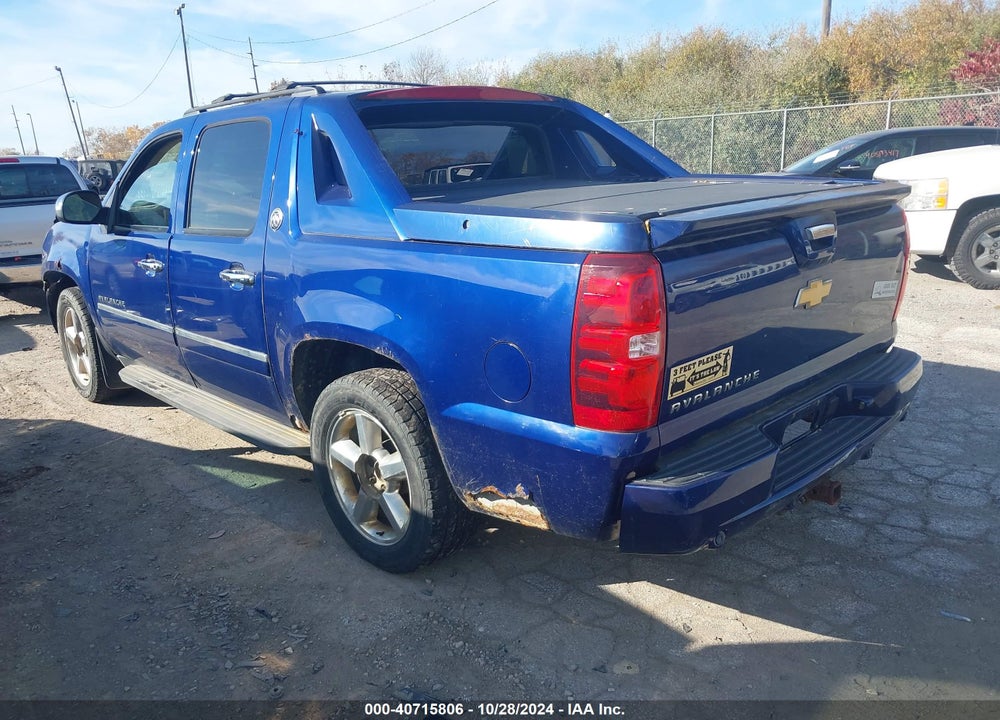 2013 CHEVROLET AVALANCHE LTZ VIN: 3GNTKGE72DG256638