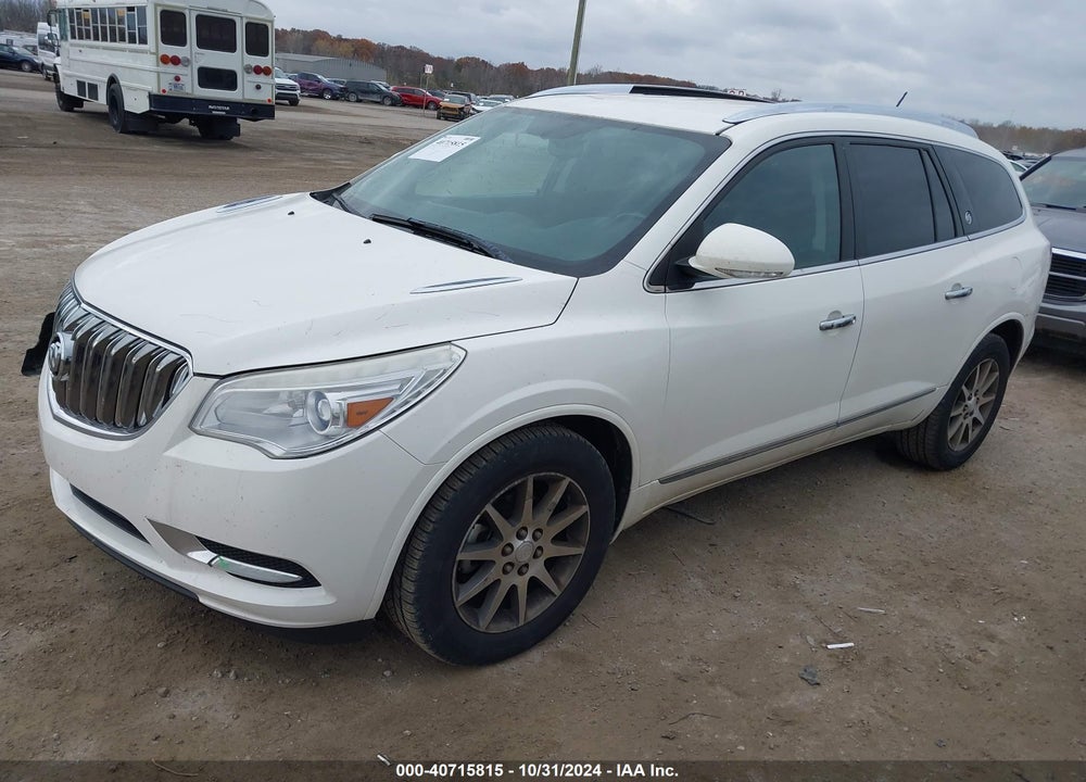 2014 BUICK ENCLAVE LEATHER VIN: 5GAKVBKD9EJ321110