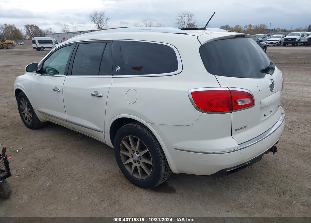 2014 BUICK ENCLAVE LEATHER VIN: 5GAKVBKD9EJ321110