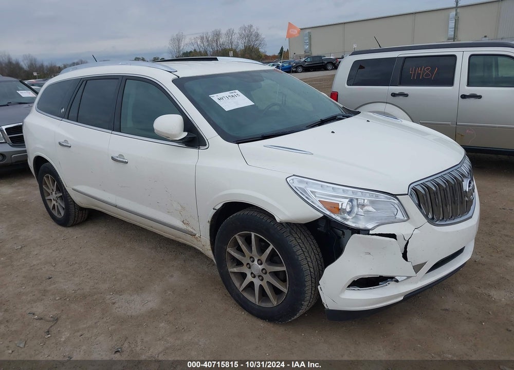 2014 BUICK ENCLAVE LEATHER VIN: 5GAKVBKD9EJ321110