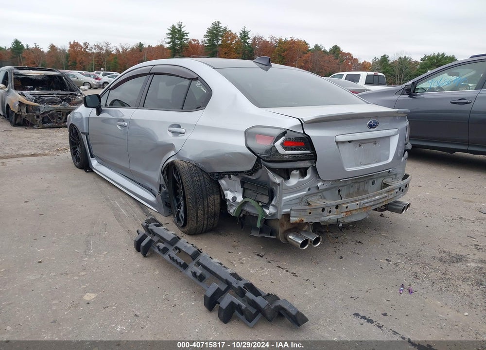2015 SUBARU WRX PREMIUM VIN: JF1VA1D63F9805945
