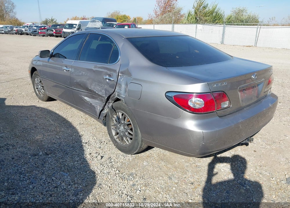 2004 LEXUS ES 330 VIN: JTHBA30G545033247