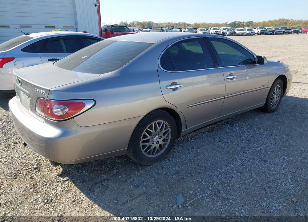 2004 LEXUS ES 330 VIN: JTHBA30G545033247