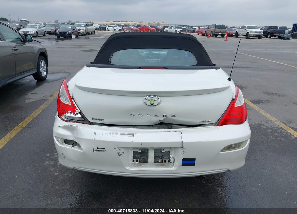 2008 TOYOTA CAMRY SOLARA SLE VIN: 4T1FA38P78U141903