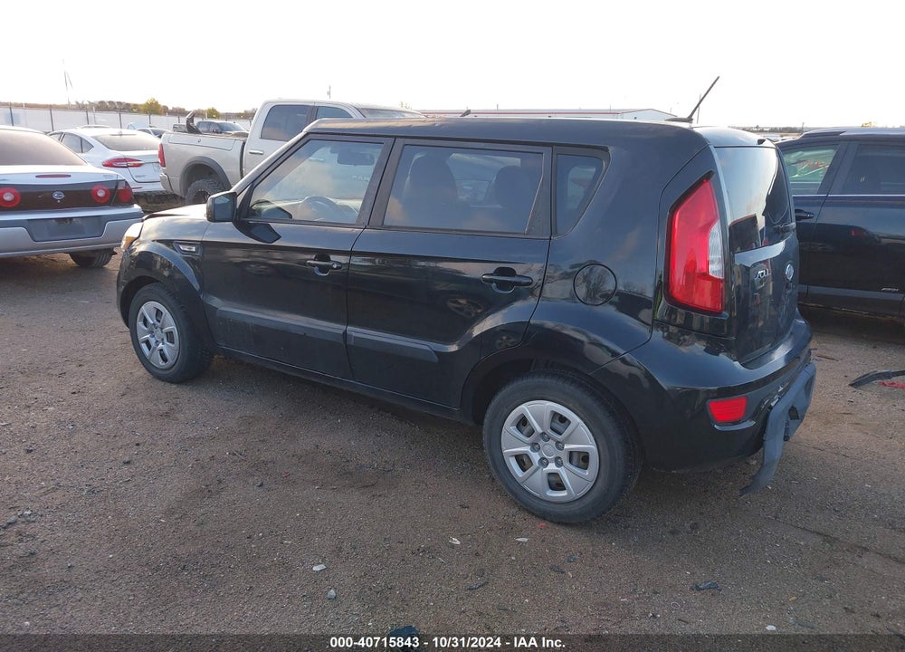 2012 KIA SOUL VIN: KNDJT2A58C7739999