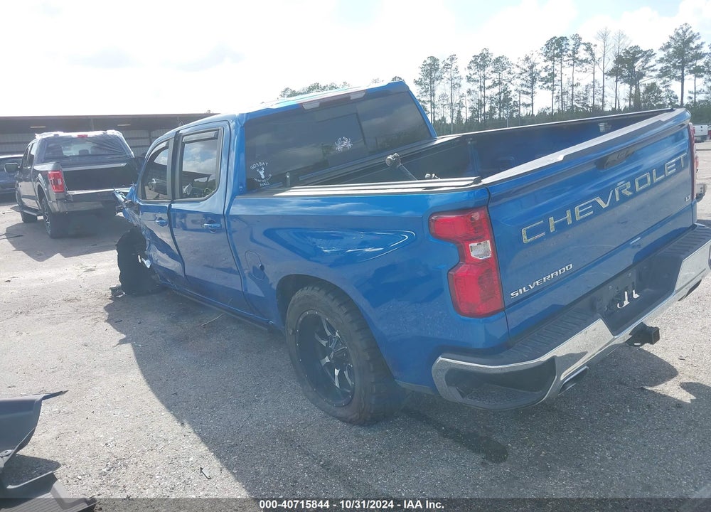 2022 CHEVROLET SILVERADO 1500 4WD STANDARD BED LT VIN: 3GCUDDED3NG534881