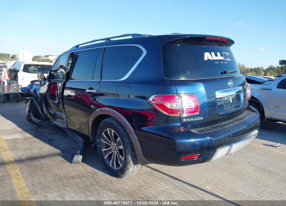 2017 NISSAN ARMADA SL VIN: JN8AY2ND3H9009114