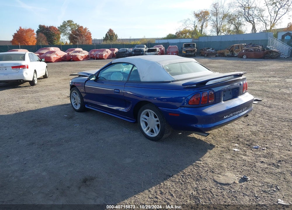 1996 FORD MUSTANG GT VIN: 1FALP45X8TF184634