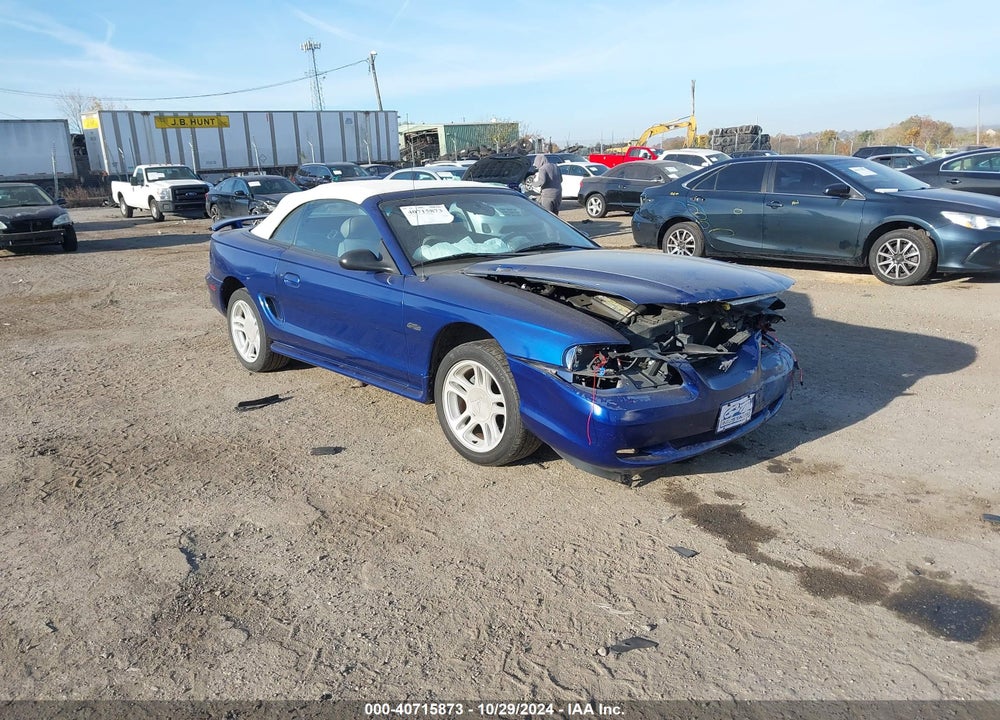 1996 FORD MUSTANG GT VIN: 1FALP45X8TF184634