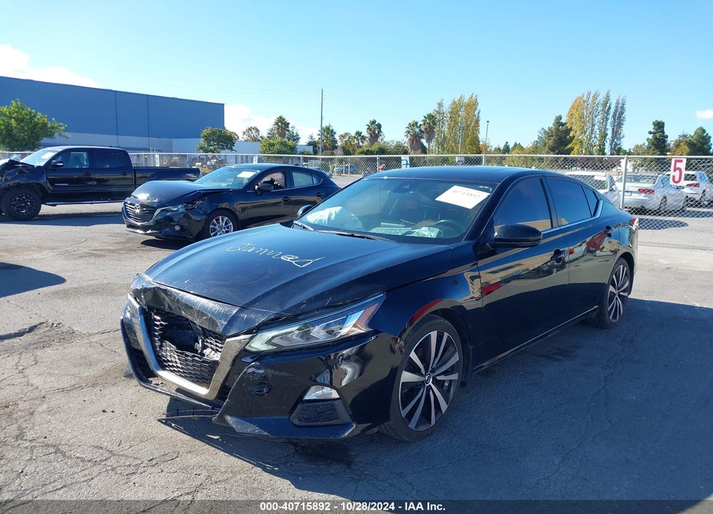 2020 NISSAN ALTIMA SR FWD VIN: 1N4BL4CV1LC168981