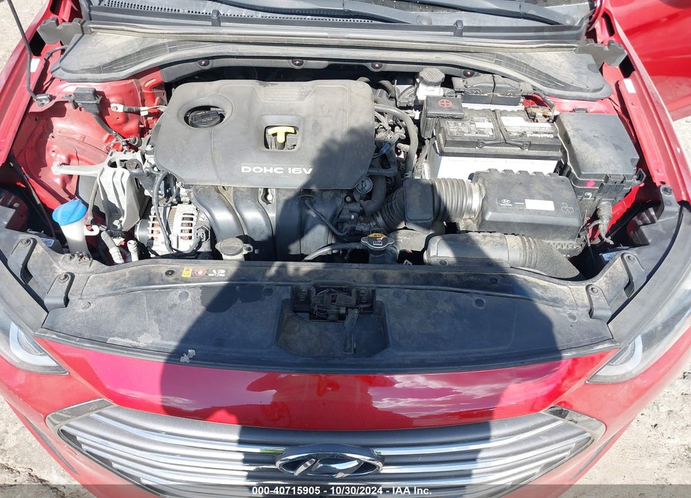 2017 HYUNDAI ELANTRA LIMITED VIN: KMHD84LF5HU285327