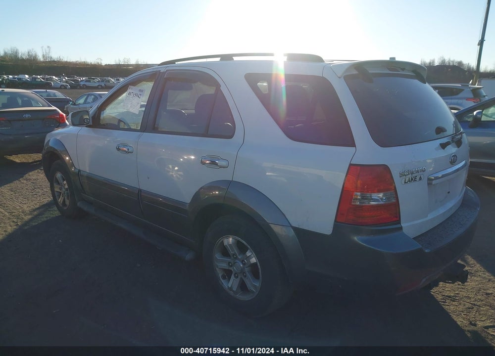 2008 KIA SORENTO EX VIN: KNDJC736X85810769