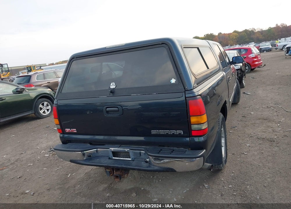 2005 GMC SIERRA 1500 SLE VIN: 2GTEC13T251168548