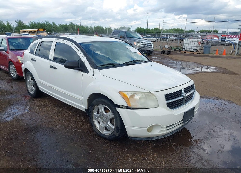 2007 DODGE CALIBER SXT VIN: 1B3HB48B77D149942