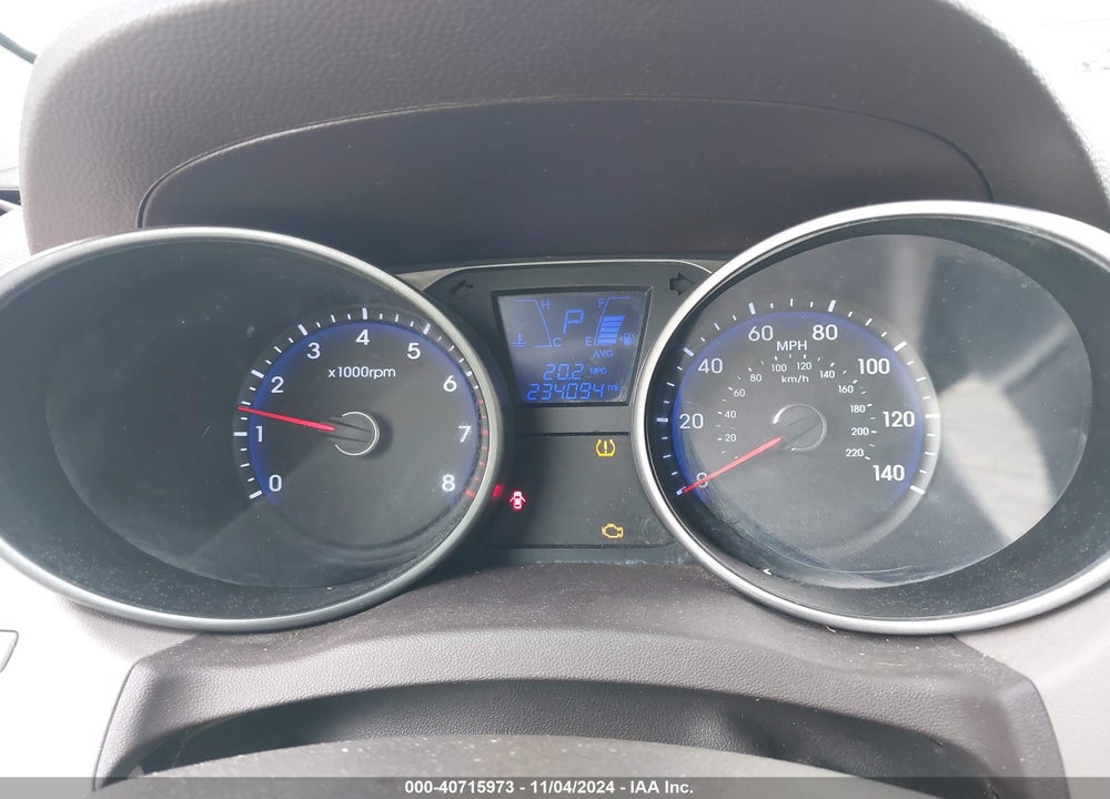 2011 HYUNDAI TUCSON GLS VIN: KM8JU3AC4BU292259