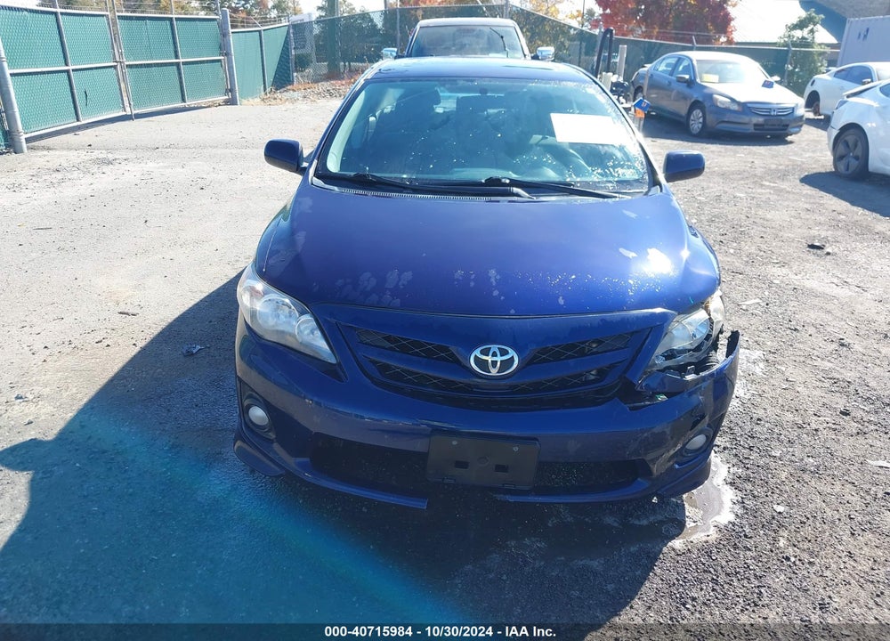 2011 TOYOTA COROLLA S VIN: 2T1BU4EE7BC579456