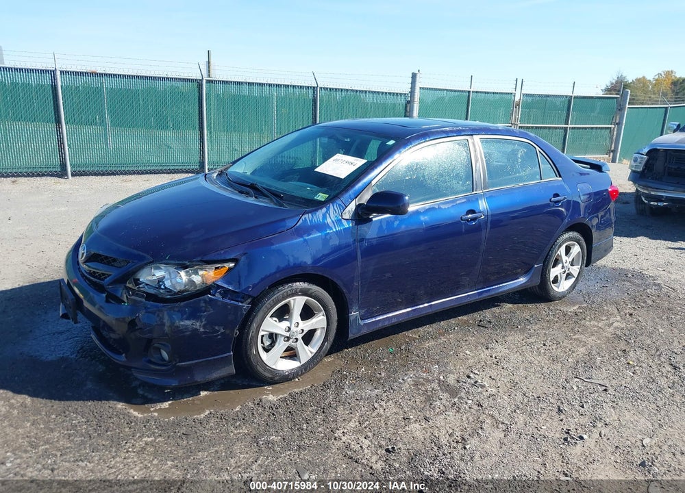 2011 TOYOTA COROLLA S VIN: 2T1BU4EE7BC579456