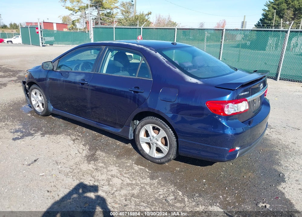2011 TOYOTA COROLLA S VIN: 2T1BU4EE7BC579456