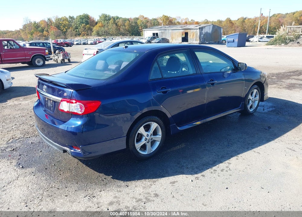 2011 TOYOTA COROLLA S VIN: 2T1BU4EE7BC579456