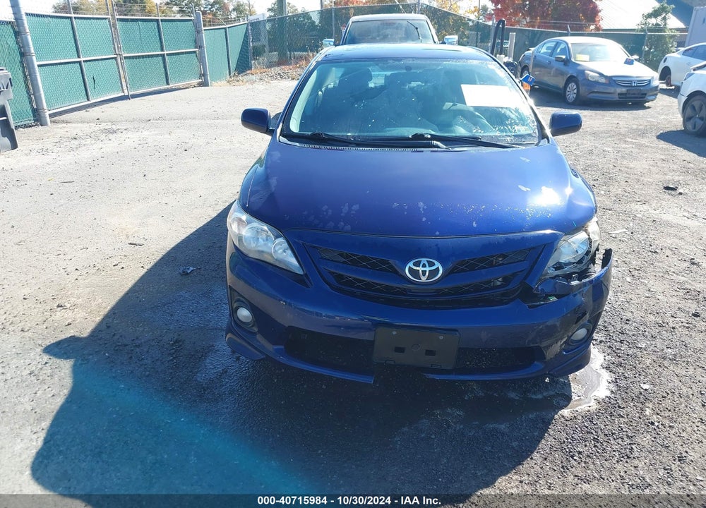 2011 TOYOTA COROLLA S VIN: 2T1BU4EE7BC579456