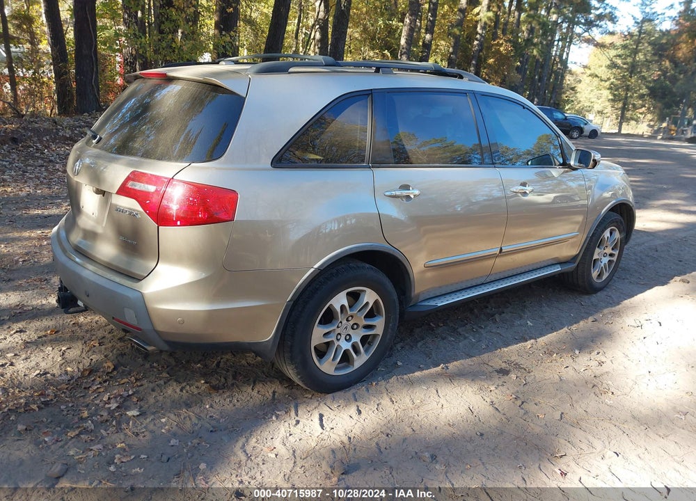 2007 ACURA MDX TECHNOLOGY PACKAGE VIN: 2HNYD28327H507659