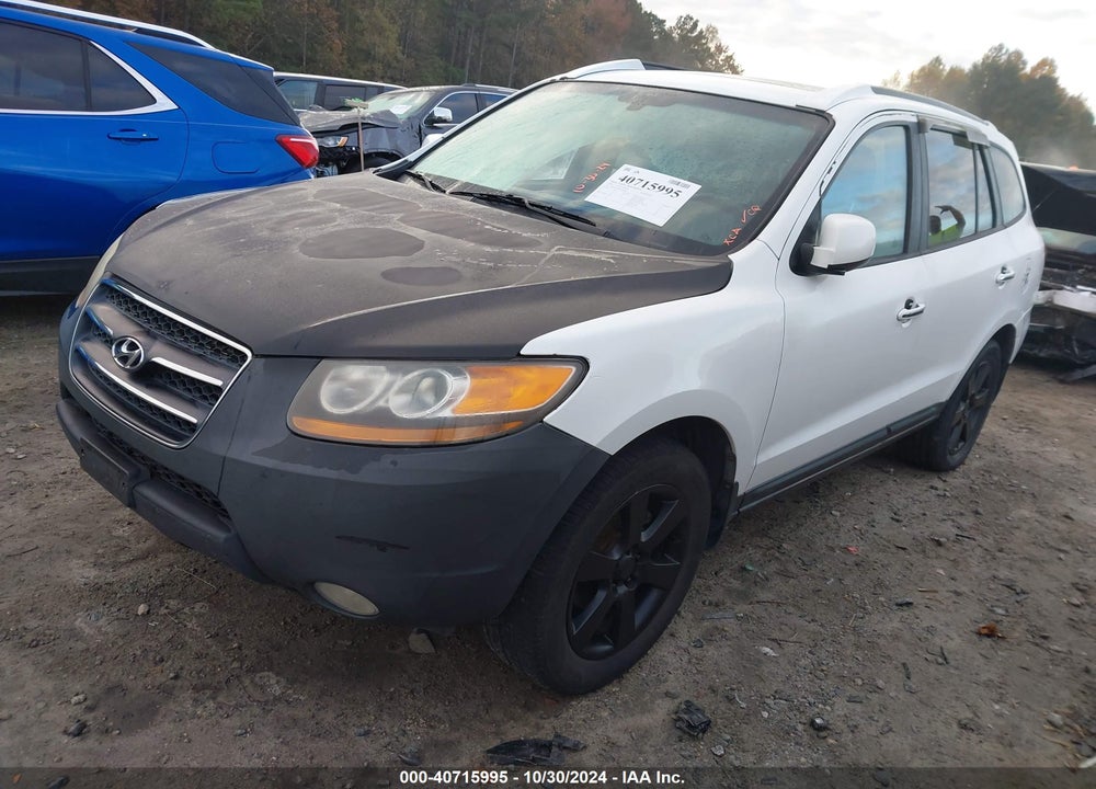 2008 HYUNDAI SANTA FE LIMITED/SE VIN: 5NMSH13E58H156190
