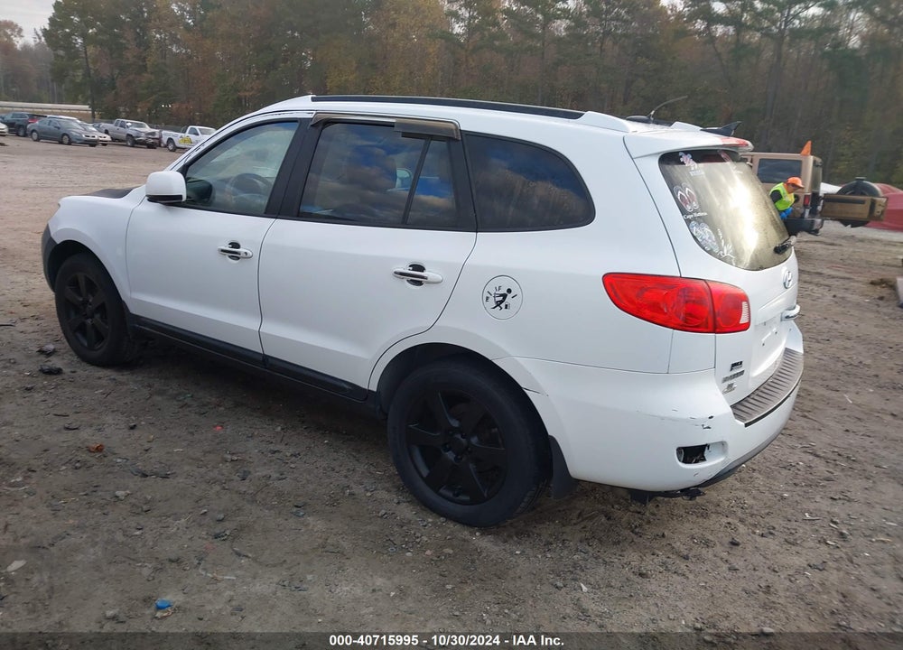 2008 HYUNDAI SANTA FE LIMITED/SE VIN: 5NMSH13E58H156190