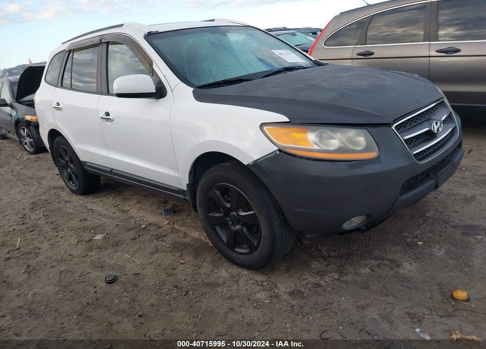 2008 HYUNDAI SANTA FE LIMITED/SE VIN: 5NMSH13E58H156190