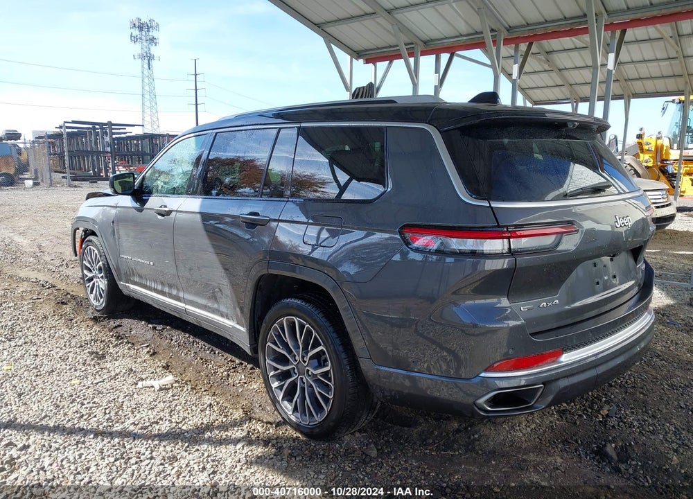 2021 JEEP GRAND CHEROKEE L SUMMIT RESERVE 4X4 VIN: 1C4RJKEG7M8194183