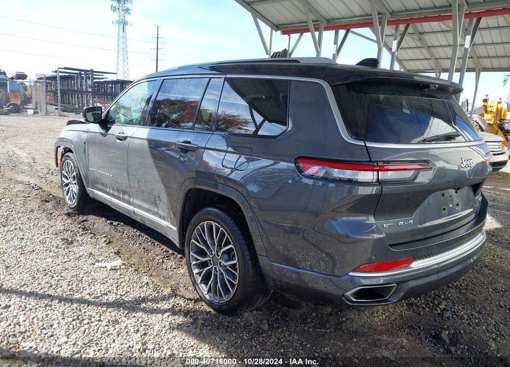 2021 JEEP GRAND CHEROKEE L SUMMIT RESERVE 4X4 VIN: 1C4RJKEG7M8194183