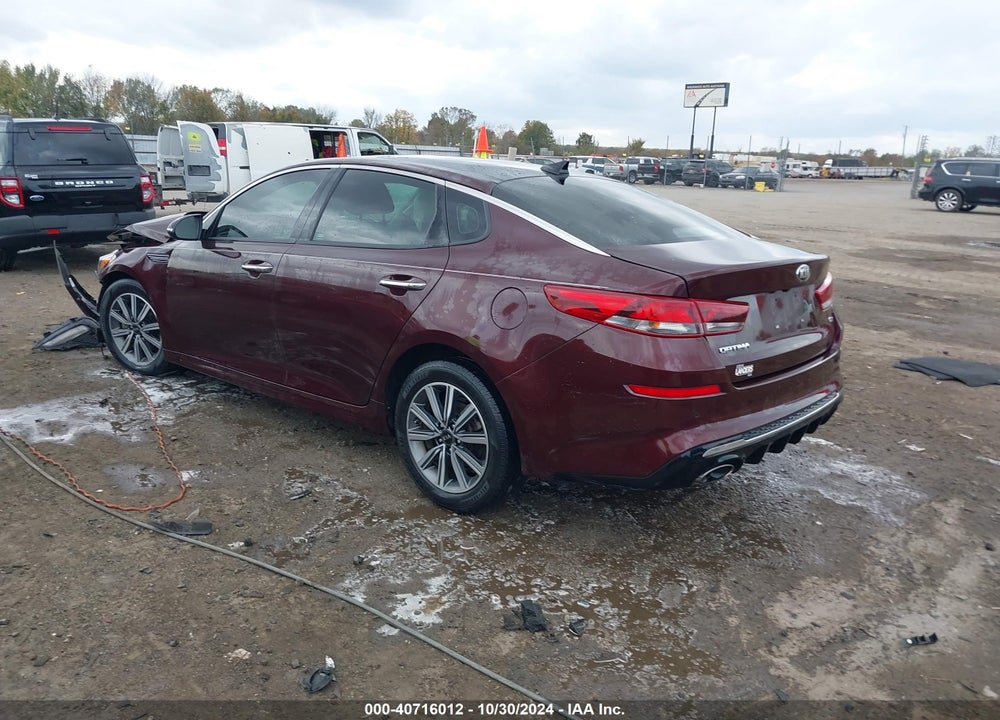 2019 KIA OPTIMA EX VIN: 5XXGU4L10KG304350