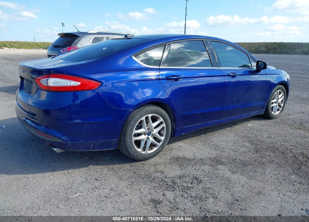 2015 FORD FUSION SE VIN: 3FA6P0H75FR110094