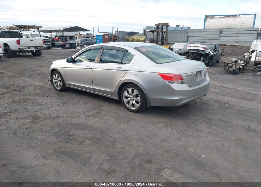 2008 HONDA ACCORD 2.4 EX VIN: 1HGCP267X8A089723