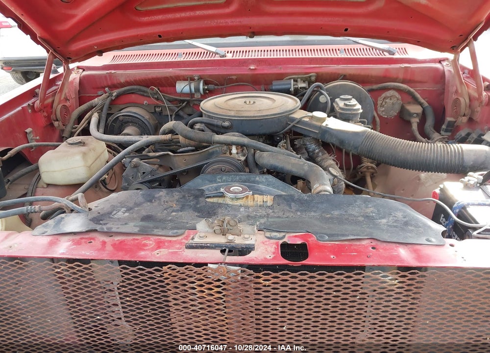 1991 DODGE D-SERIES D150S VIN: 1B7GE06Y6MS219830