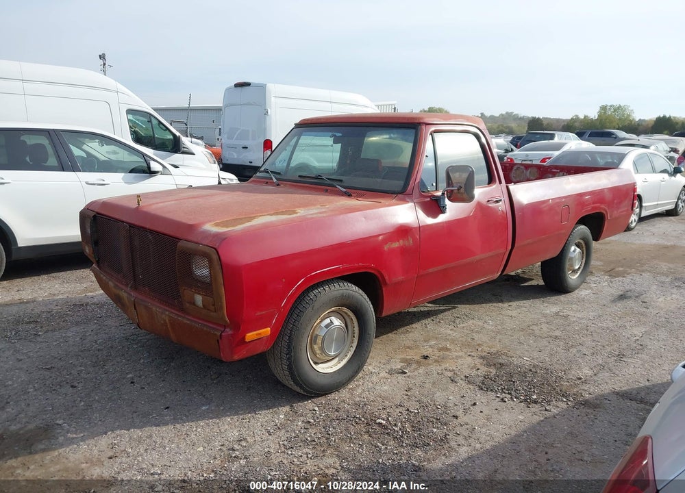 1991 DODGE D-SERIES D150S VIN: 1B7GE06Y6MS219830