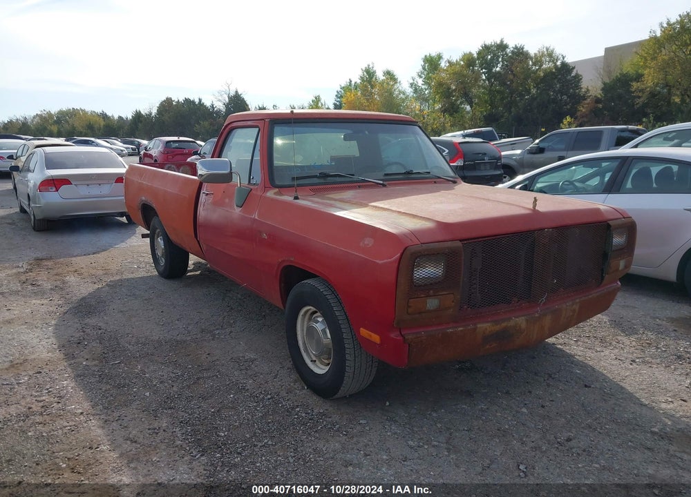 1991 DODGE D-SERIES D150S VIN: 1B7GE06Y6MS219830