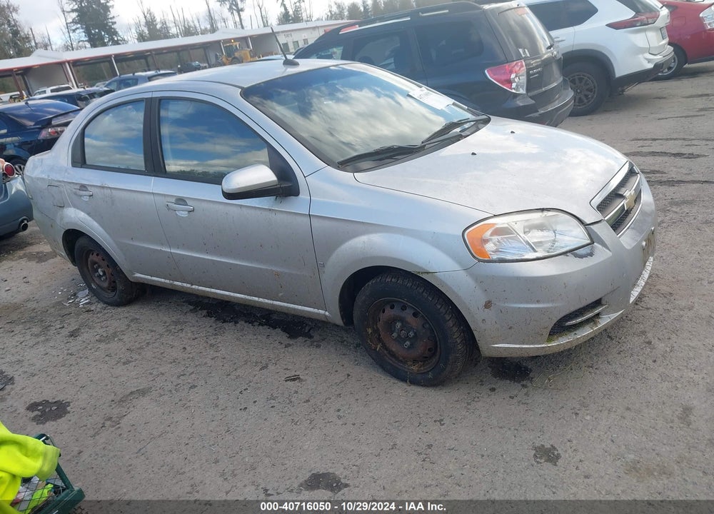 2009 CHEVROLET AVEO LS VIN: KL1TD56E89B336666