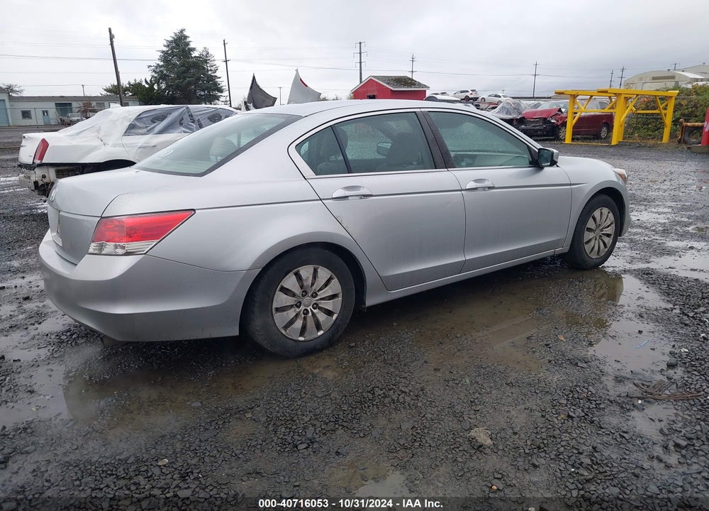 2009 HONDA ACCORD 2.4 LX VIN: 1HGCP26399A196048