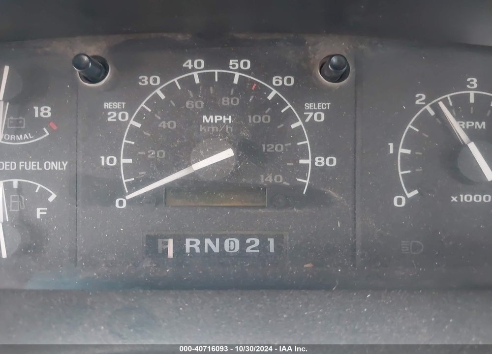 1992 FORD F250 VIN: 1FTHX25G0NKA33463