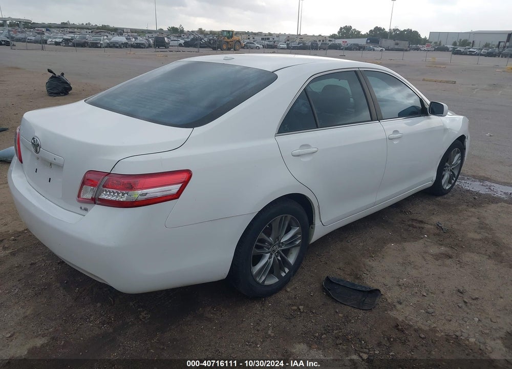 2011 TOYOTA CAMRY LE VIN: 4T4BF3EK4BR167493