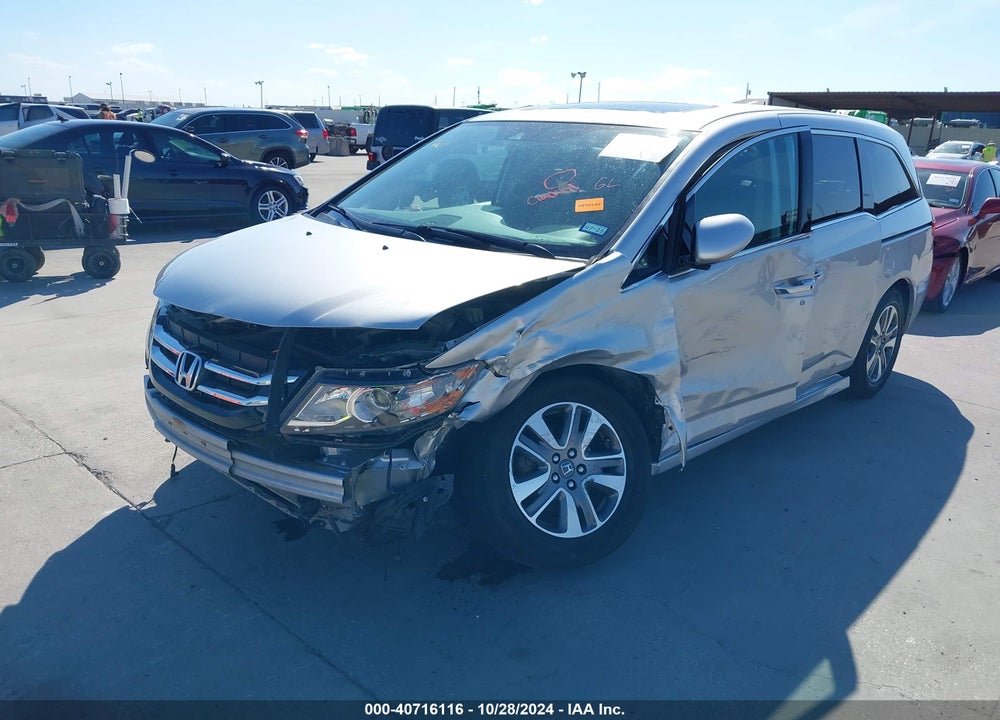 2014 HONDA ODYSSEY TOURING/TOURING ELITE VIN: 5FNRL5H99EB120001