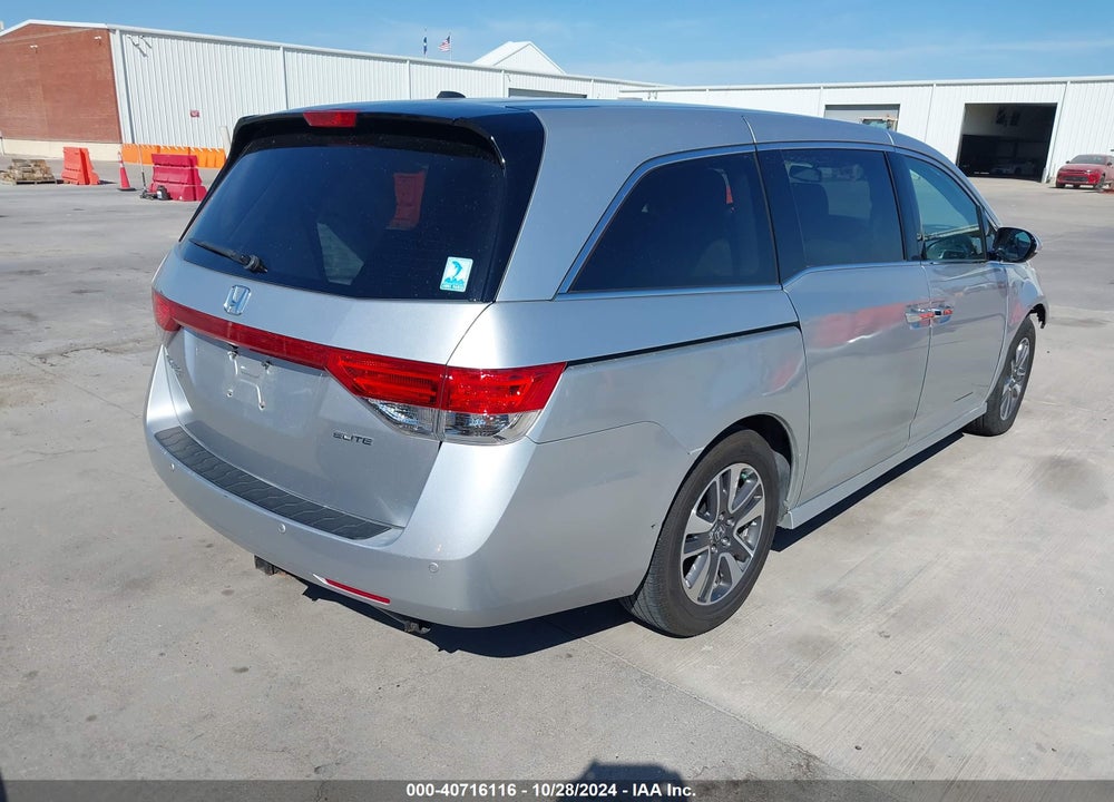 2014 HONDA ODYSSEY TOURING/TOURING ELITE VIN: 5FNRL5H99EB120001