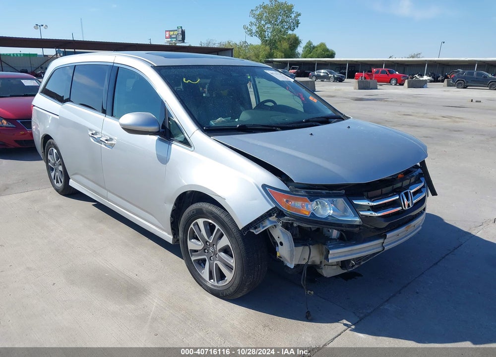 2014 HONDA ODYSSEY TOURING/TOURING ELITE VIN: 5FNRL5H99EB120001