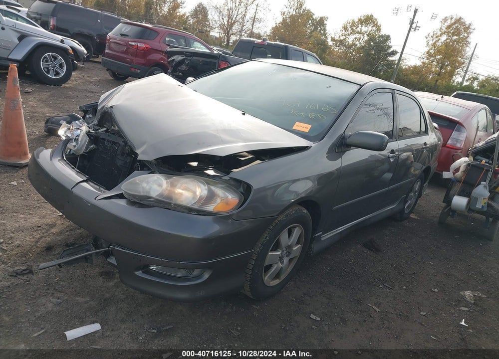 2008 TOYOTA COROLLA S VIN: 2T1BR32E48C923303