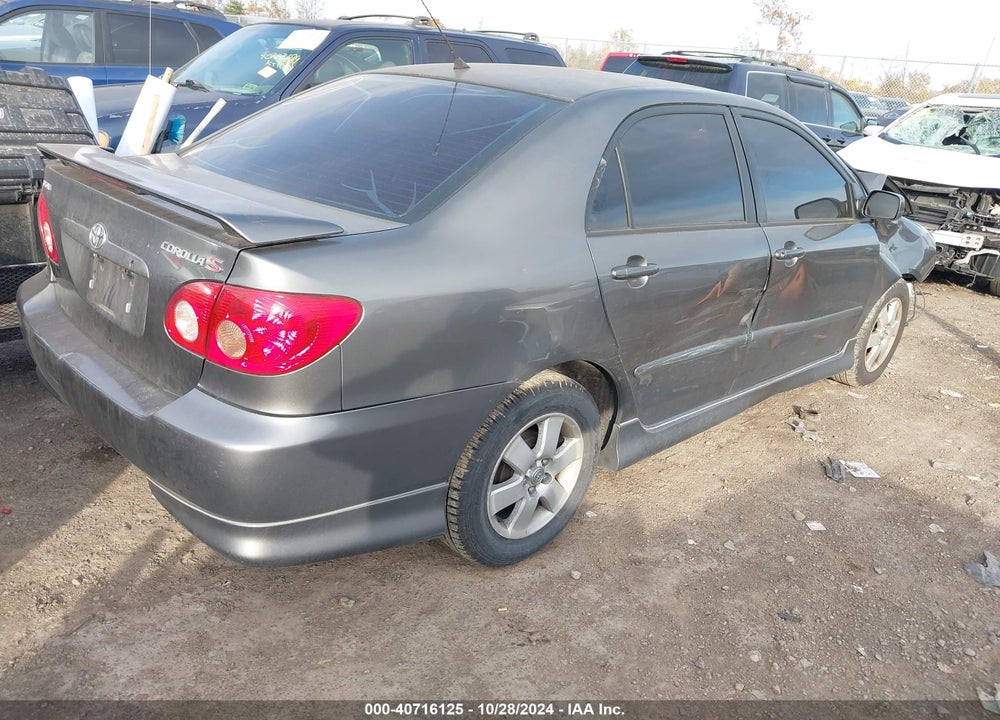 2008 TOYOTA COROLLA S VIN: 2T1BR32E48C923303