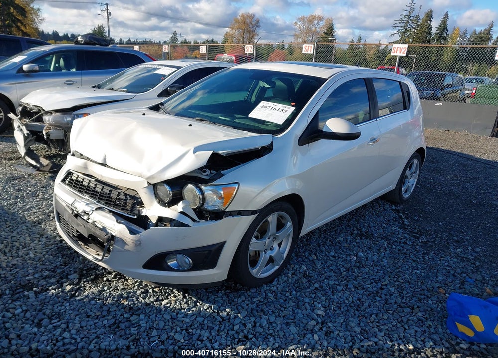 2013 CHEVROLET SONIC LTZ AUTO VIN: 1G1JE6SB2D4239192