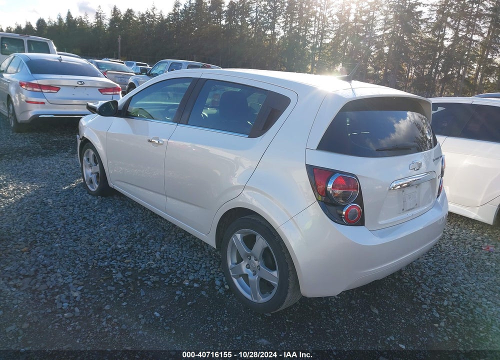 2013 CHEVROLET SONIC LTZ AUTO VIN: 1G1JE6SB2D4239192